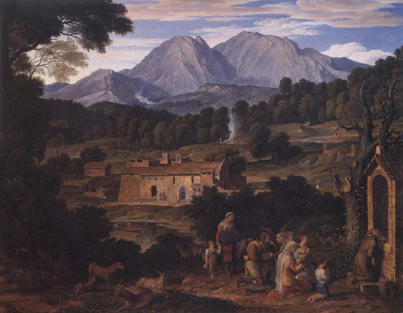 Monastery of San Francesco di Civitella, Joseph Anton Koch